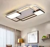 New creative square modern ceiling lights living room bedroom restaurant home indoor aluminum LED ceiling lamp AC90V-260V MYY