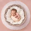 Avvolgimento elastico per la fotografia del bambino neonato scattare foto stuoie di stoffa tinta unita puri asciugamani 150 * 45 cm