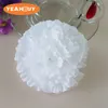9cm 11Colors Whole 300pcs Artificial Silk Carnation Flower Heads For Mother's Day DIY Flower Wall Bouquet Jewelry Finding216Z