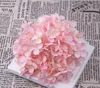 Flores secas artificiales rosas de espuma simulación cabeza de flor de hortensia artificial DIY boda 11 tenedor floral GB122