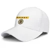 Ice Hockey mens and women adjustable trucker cap design sports personalized original baseballhats Boston LOGO YELLOW Cup5268281