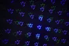 青いレーザー照明RGBフルカラーアニメーション段階の照明効果レーザープロジェクターKTVバークリスマスフェスティバルDMXコントロールDJパーティーライト