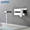 حوض الحمام صنبور الحمام Gappo Basin Faucet Griferia جدار خلاط النحاس النحاس الصنب