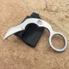 TheOne EDC Karambit Claw Knife D2固定刃戦術ポケットハンティング釣りサバイバルマルチツールギフトナイフXmasギフトZ-2313