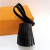 Designer Luxury Fashion Luxury Lambskin autentico ceramica centesuale Celetta chiave per pendenti per donne per donne BASS CAMB338U