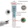 4 i 1 pH / TD / EC / Temperaturmätare pH-686 pH-mätare Digital vattenkvalitetsmonitor för pooler dricksvatten