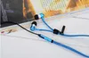 100% högkvalitativt stereobas headset i hörlurar med hörlurar med hörlurar med MIC 3,5 mm Jack Earbud för iPhone 5 5S MP3 100PCs