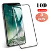 clear temple glass Screen Protector Cover for iPhone XR XMAX 10D samsung S8,S9.without retial package
