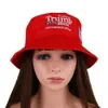 Cappello Trump 2020 Cappello ricamato a secchiello Mantieni l'America Grandi cappelli Trump Cap Presidente repubblicano USA Cappello da pescatore a tesa larga LJJA3589-72