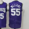 Vintage Basketball Jason Williams Jerseys 55 Chris Webber 4 De Aaron Fox 5 Marvin Bagley III 35 Edition Earned City Black Purple White