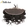 Sale Body Wave Ear to Ear Lace Frontal Hair Indian Human Hair Extensions Hand Tied 150% 13x4 Lace Frontals Closure Pre-Pulled Baby Hair Exquisite Bella Hair Trending