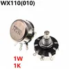 WX110 010 WX010 1W 1K Potentiometer Adjustable Resistors