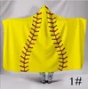200 * 150センチ毛布フード付き毛布3D印刷スポーツ野球素敵な毛布ウェアラブルホーム大人フード付き毛布ポータブルC843