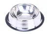 Stainless Steel Dog Bowl Pet Bowl for Feeding and Water Bowl for dogs and cats other pets Home Outdoor2193138
