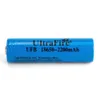 Ultrafire 18650 3.7V werkelijke capaciteit 2200mAh oplaadbare lithiumbatterijoplader