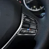Interni auto in fibra di carbonio Pulsanti sul volante Adesivi Accessori auto per BMW 1 2 3 4 Serie 3GT F20 F21 F30 F32 F347342092