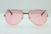 Luxo-2019 Frete Grátis óculos de sol dos homens designer de 1324912 Óculos óculos de sol da moda marca mulher Exquisite Óculos de Armação Nova Lente Rosa