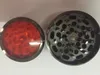 CNC Metal Sharp Stone Herbal Grinder Rökning Grinders för Tobacco Sharpstone 40mm / 50mm / 55mm / 63mm Fönster Clear Top Herb Grinder