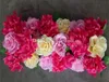 Yapay Ipek Çiçek 10 adet 50 cm Düğün Yol Kurşun Ortanca Şakayık Gül Çiçek Düğün Kemer Kare Pavilion Köşeleri dekor Flores