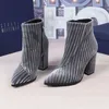 Hot Sale-Well Designer Dames Laarzen Lederen Womens Star Trail Platform Boot Luxe Zwart Martin Laarzen Winter Laarzen Schoenen Gratis Verzending