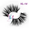 22-25mm 5D Mink Eyelashes Natural False Wimpers 64 Stijlen 3D Mink Eyemash Volumn Mink Wimpers Luxe Make-up Dramatische wimpers Extensie