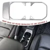 Frente suporte de copo água capa decorativa prata para jeep wrangler jl 2018 tomada fábrica alta quatlity auto acessórios internos268u