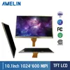 10.1 inch TFT TN display 1024*600 resolution high definition liquid crystal display