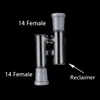 10 Styles Optional Glass Reclaim adapter Male/Female 14mm 18mm Joint Glass Reclaimer adapters Ash Catcher for Oil Rigs Glass Bong