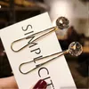 Hot Europe Fashion Jewelry Crystal Barrette Hair Spin Clip Bobby Pin Barrette Hair Akcesoria 2pcs/zestaw