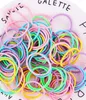 Childrens hair rope cute color circle girl simple hair beautiful girls accessories great quality 251T