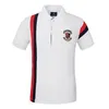 Camisa polo dos homens do vintage Camiseta polo do golfe para os homens Use tops de manga curta T-shirt Camisetas Camisetas Camisetas