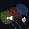 Professionell full kolväv Ultralight Badminton -racket med strängpåsar Raqueta Z Speed ​​Force Trainnig Rackets 2232LBS7971978