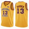 Allen 3 Iverson 13 James NCAA Harden Basketball Jersey Arizona University State Bethel Irish High School Jerseys