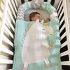 Baby Cartoon Unicorn Blanket Swaddling Beach Mat Children Knitted Cover Blanket Cuddle Blankets 15136