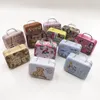 Mini Suitcase Luggage Eyelash Case Natural Dramatic 3D 5D 25mm 27mm Mink Lashes Custom Private Logo Box7610898