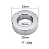 Magnetic Cockrings Metal Scrotum Pendant Ball Stretcher Testis Weight Stainless Steel Penis Restraint ring Sex Toys for Men3809450