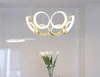 Postmodern Gold Ring Round Landslor för vardagsrum Hotell Luxury Villa Hem Deco Suspension Led Armatur Loft Trappor Lamp Myy