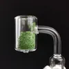 thick flat top quartz banger nail 19mm 14mm 10mm male female polished joint Bucket Banger Bowl for Glass Bong Dab Rigs Smoking Accessories