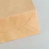 Vriendelijke Kraft papieren zak draagbare geschenk tas met handgrepen Recyclebare winkel winkel verpakking tas shopping tassen cadeau wrap xD19932