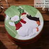 CHZLL Metal Round Christams Candy Boxes Christmas Decor for Home Santa Claus Xmas Elk Deer Gift Boxes Noel Present Gift Navidad9005080