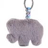 Elephant Plush Keychain Women Bag Car Pendant Cartoon Animal Elephant Key Chain Toy Pendant for Women Girls Gifts