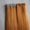 Heldere kleur alle kleuren 100g 40 stuks Peruaanse blauw rood roze groen geel paars heldere kleur Peruaanse tape hair extensions