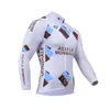 Drużyna jazdy na rowerze z długimi rękawami Jersey Mens Cycling Odzież Quickdry Cycle Ubrania rowerowe rowerowe zużycie ropa ciclismo 102101828992474631