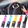 2020 Car Steering Wheel socket phone Holder universal cell phone Clip Mount car Holder for 5080mm iPhone Samsung DHL 8808052