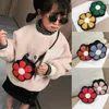 2020 New Arrival Moda Cute Torebki Toddler Dzieci Dziewczyny Kwiat Ramię Torebka Tote Torebki Crossbody Torby