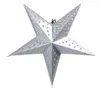Рождественский орнамент 30 см бумажный пятизвездочный абажур Рождественская сцена макет бумажные фонарики украшения