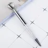 Ballpoint Pen Big Diamond Spot Оптовая многоцветная вращающаяся металлическая фирменная ручка Рекламная ручка подарок на заказ логотип 15.3x1.1см