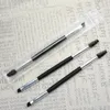 Eye Brow 12# Synthetic Duo Makeup Double Eyebrow Brush Head Brushes Kit Pinceis ePacket Free Shipping