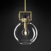 Amerikaanse RH lamp Edison E27 LED hanglampen glans led luminarias verlichting plaat goud metalen glazen led lamparas armaturen
