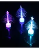 Flash Christmas LED electronic fiber colorful gift special Electronic candle tree Rave Toy